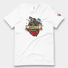 "Philly Snake Tattoo" Tee