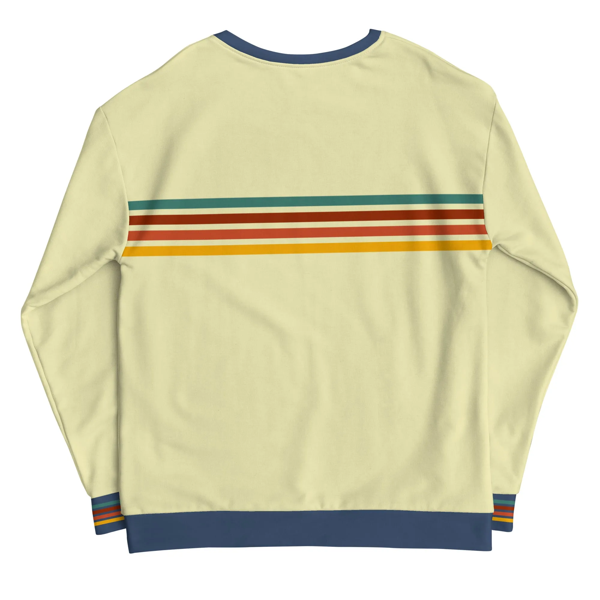 "Phillygoat Retro Vibes" All-Over Sweatshirt