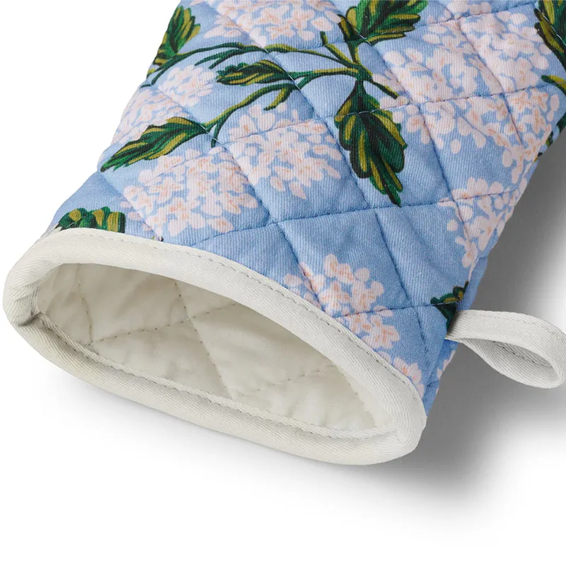 RIFLE PAPER CO. | Hydrangea Oven Mitt