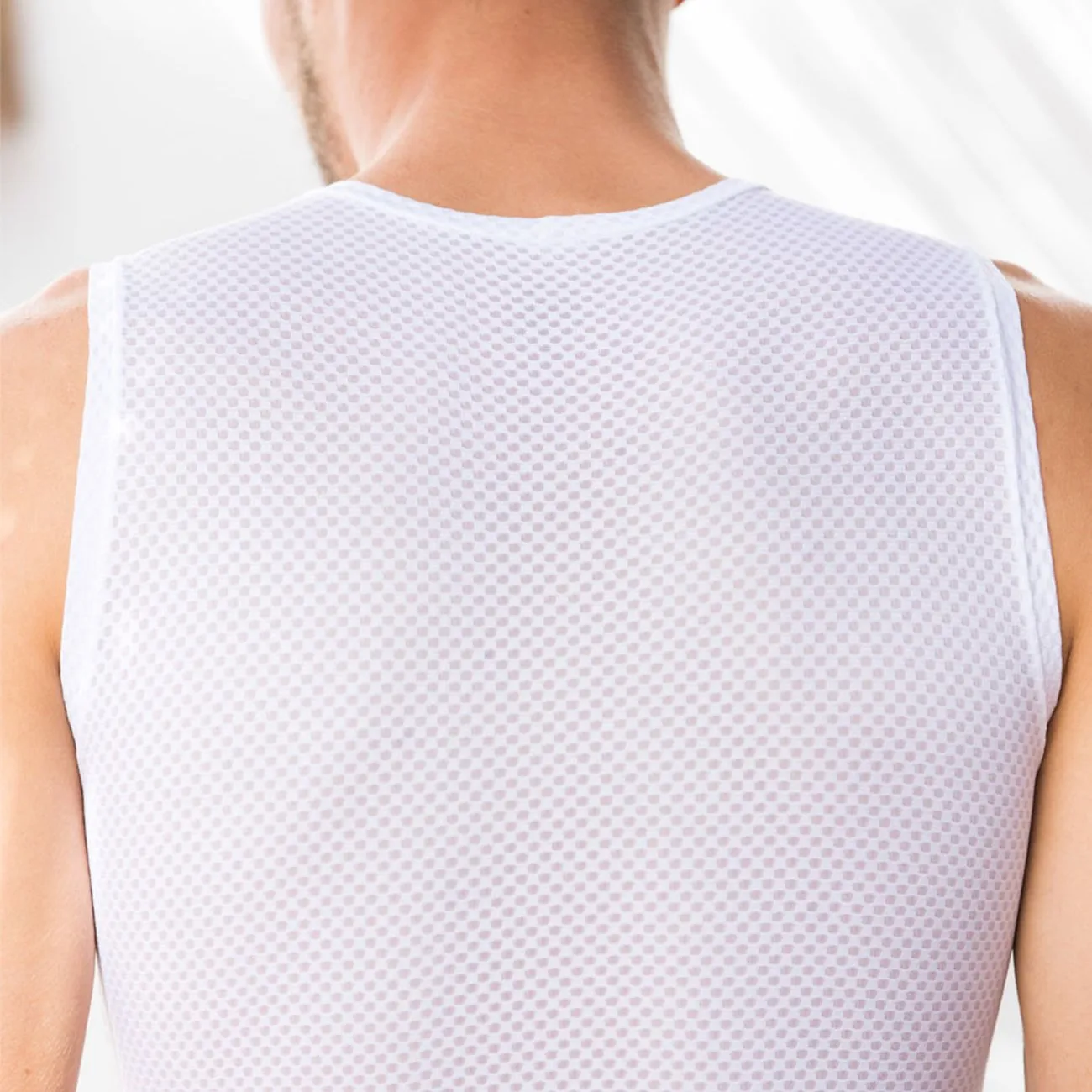 Santini Lieve Base Layer Sleveless (Men/White)