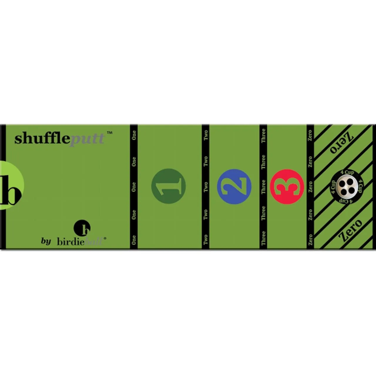 ShufflePutt, Putting Game! Putting and Shuffleboard with a Drain It Twist (4 SIZES)