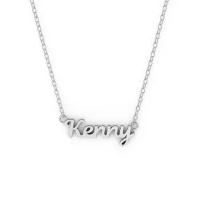 Silver Name Necklace