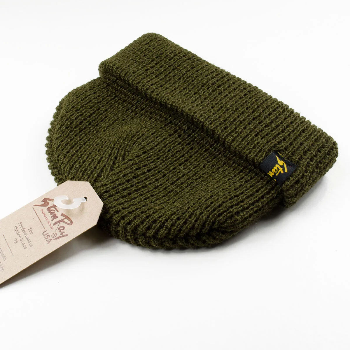 Stan Ray - Waffle Skull Beanie - Olive