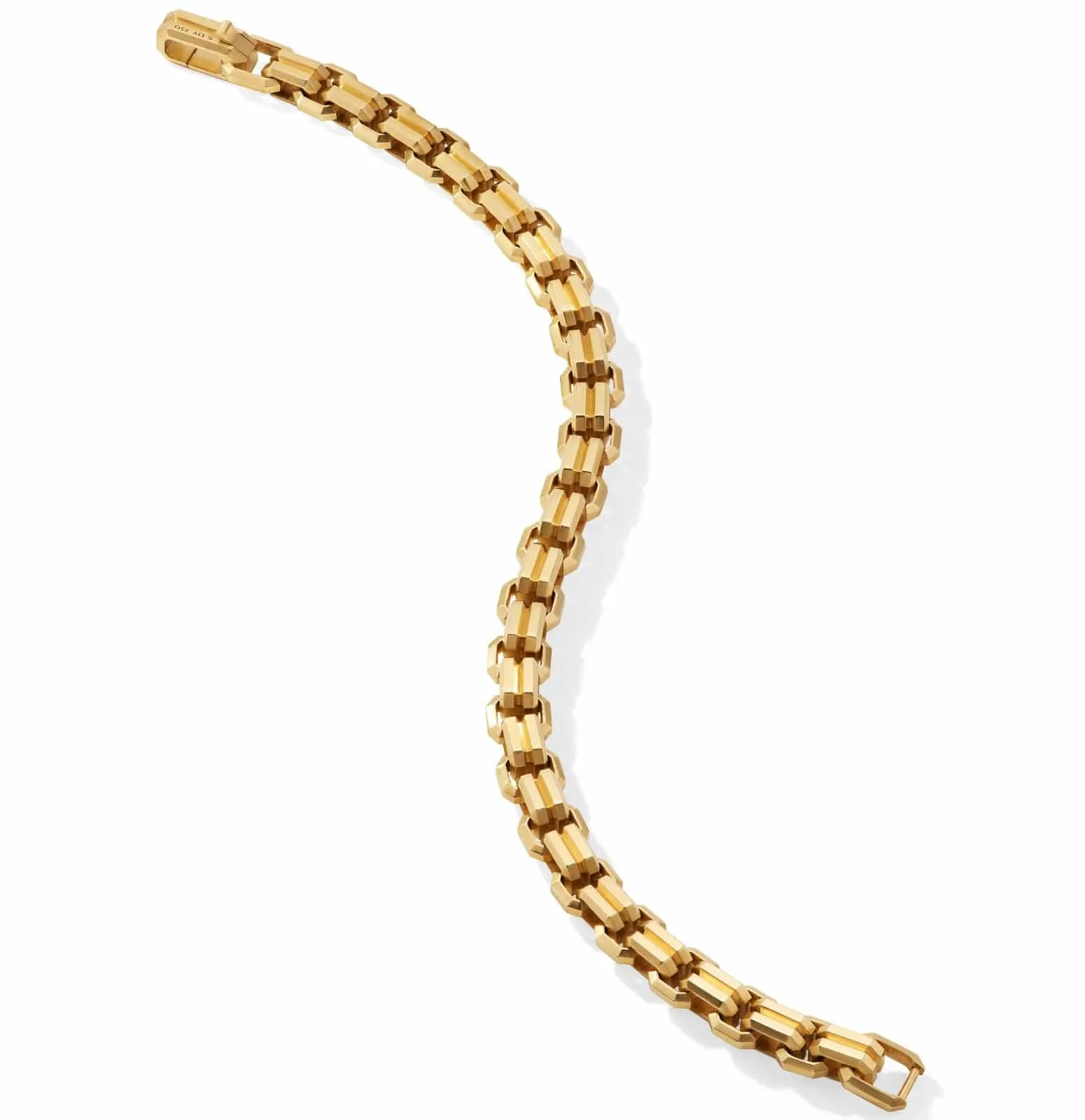 Streamline Double Heirloom Link Bracelet in 18K Yellow Gold, 8mm