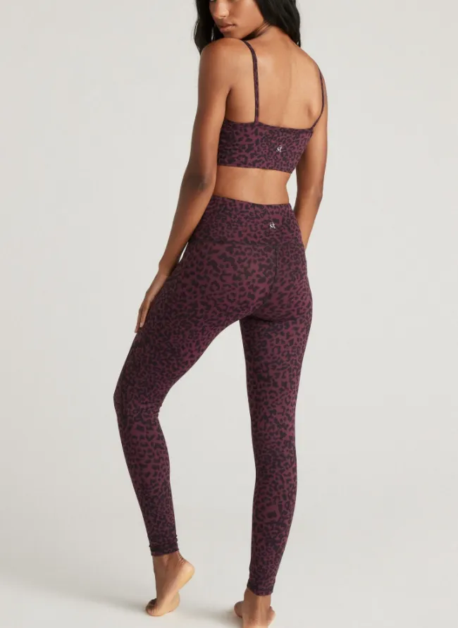 Strut This Flynn Ankle Legging Ruby Cheetah