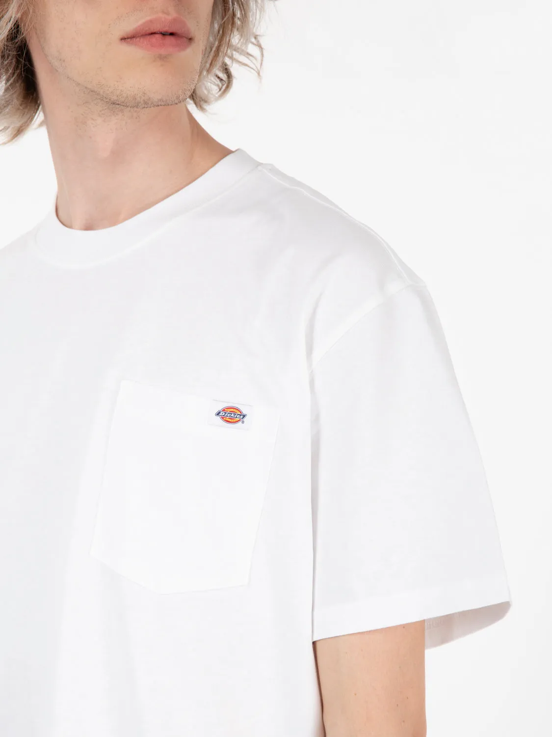 T-shirt Luray pocket white