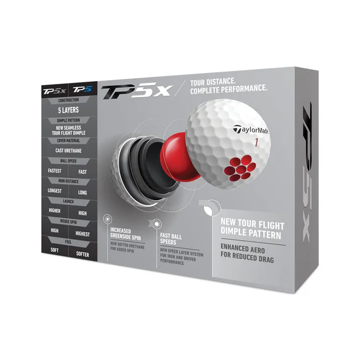 TaylorMade TP5x Golf Balls