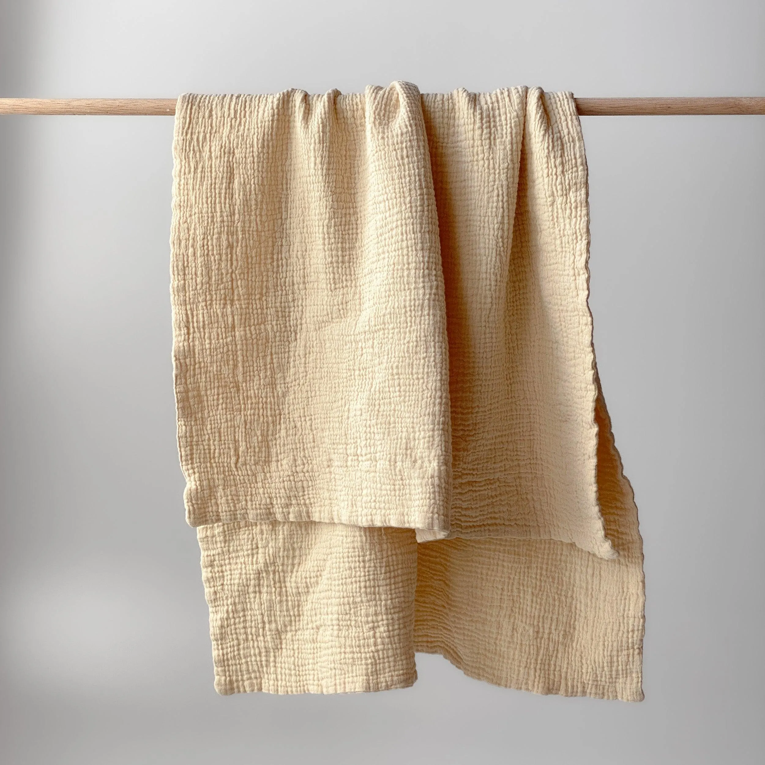 Thick Cotton Muslin Towel - MEDIUM 24X40 - Many Colors Available