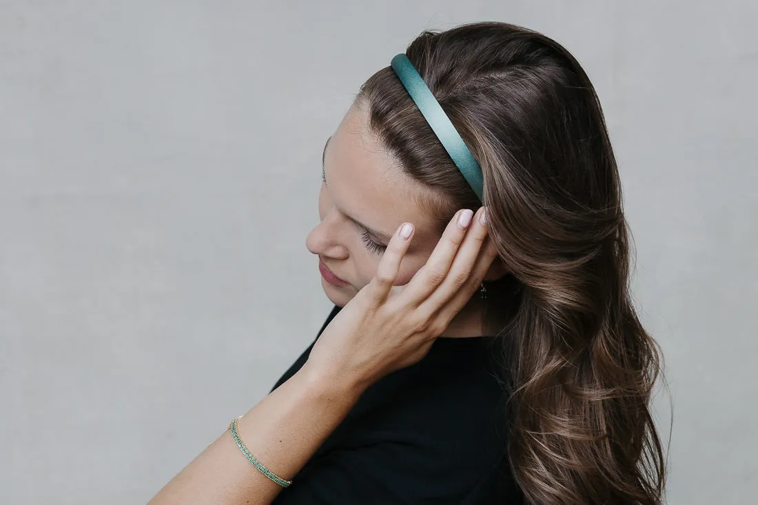 THIN CLASSIC SATIN HAIRBAND