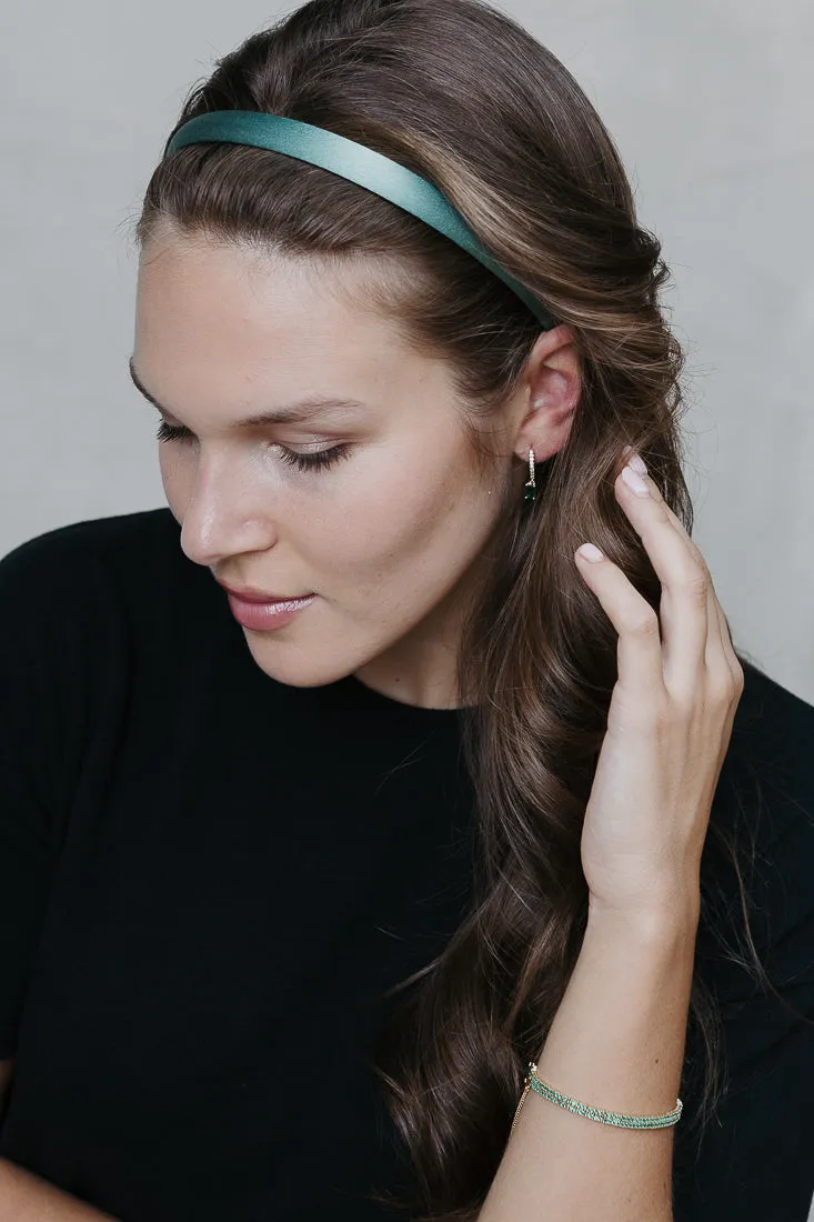 THIN CLASSIC SATIN HAIRBAND