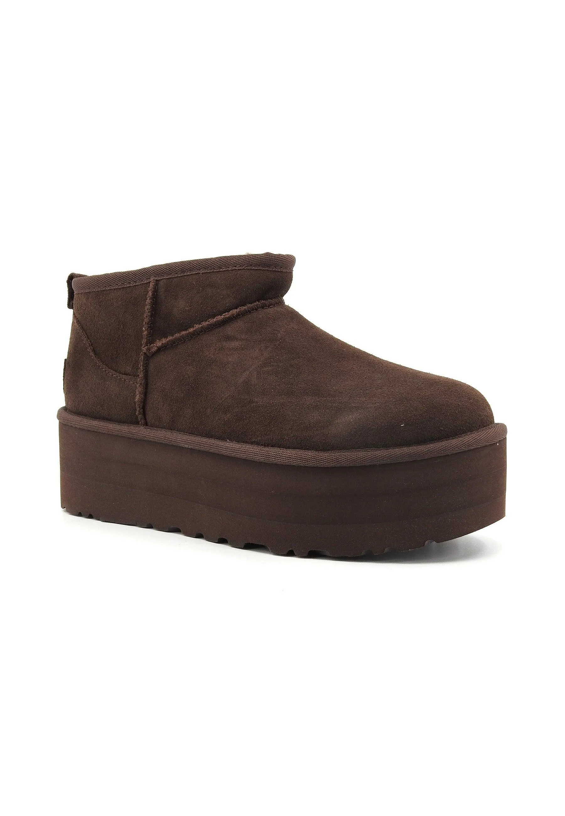 UGG Classic Ultra Mini Stivaletto Pelo Donna Burnt Cedar W1135092