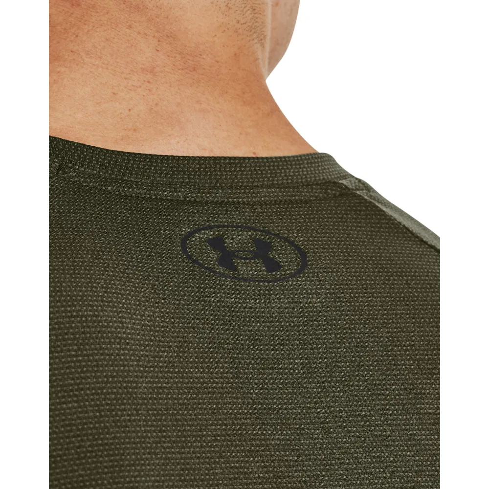 'Under Armour' Men's Tech 2.0 Textured T-Shirt - Marine OD Green