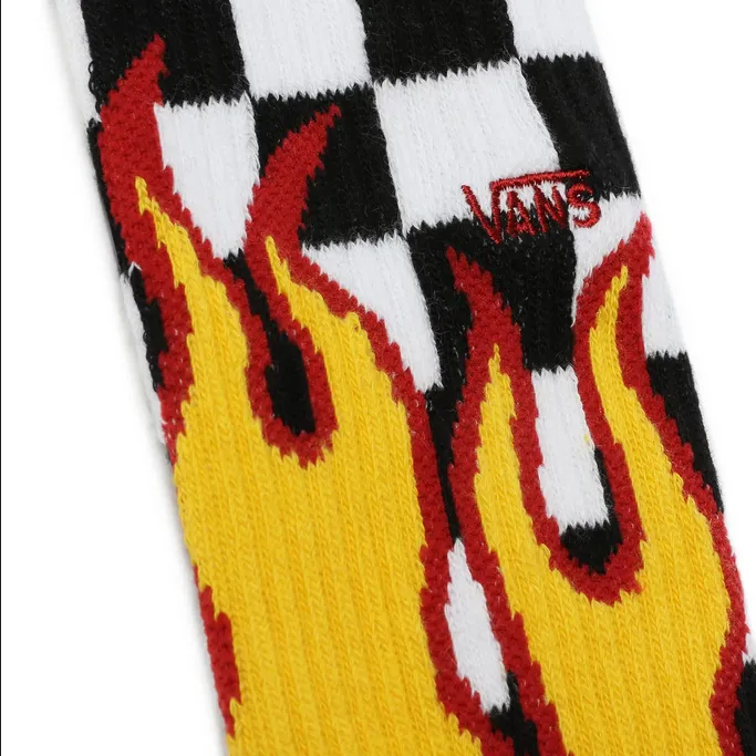 Vans Flame and Check Socks VN0A4TQHZIA 