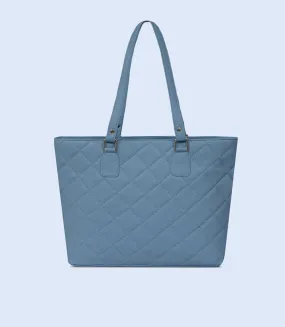 WB2401-BLUE-Women Shoulder Bag