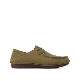 Weaver Wallabee Men's Shoes - Olive Oiled Nubuck