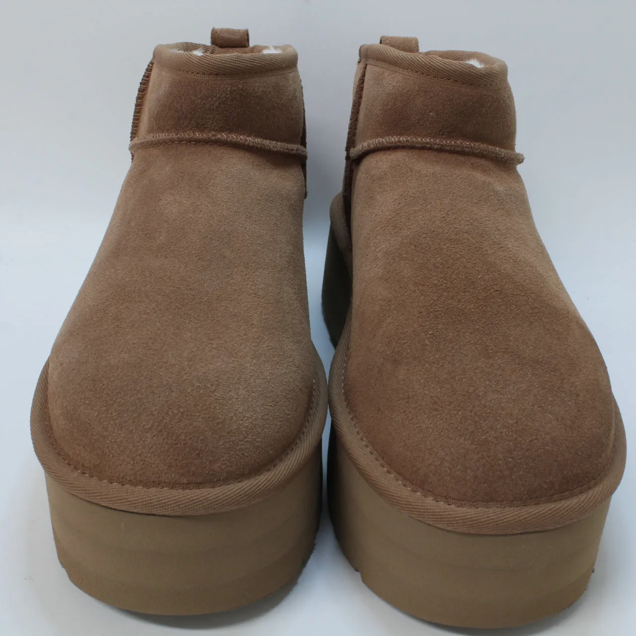 Womens UGG Classic Ultra Mini Platform Chestnut Uk Size 6