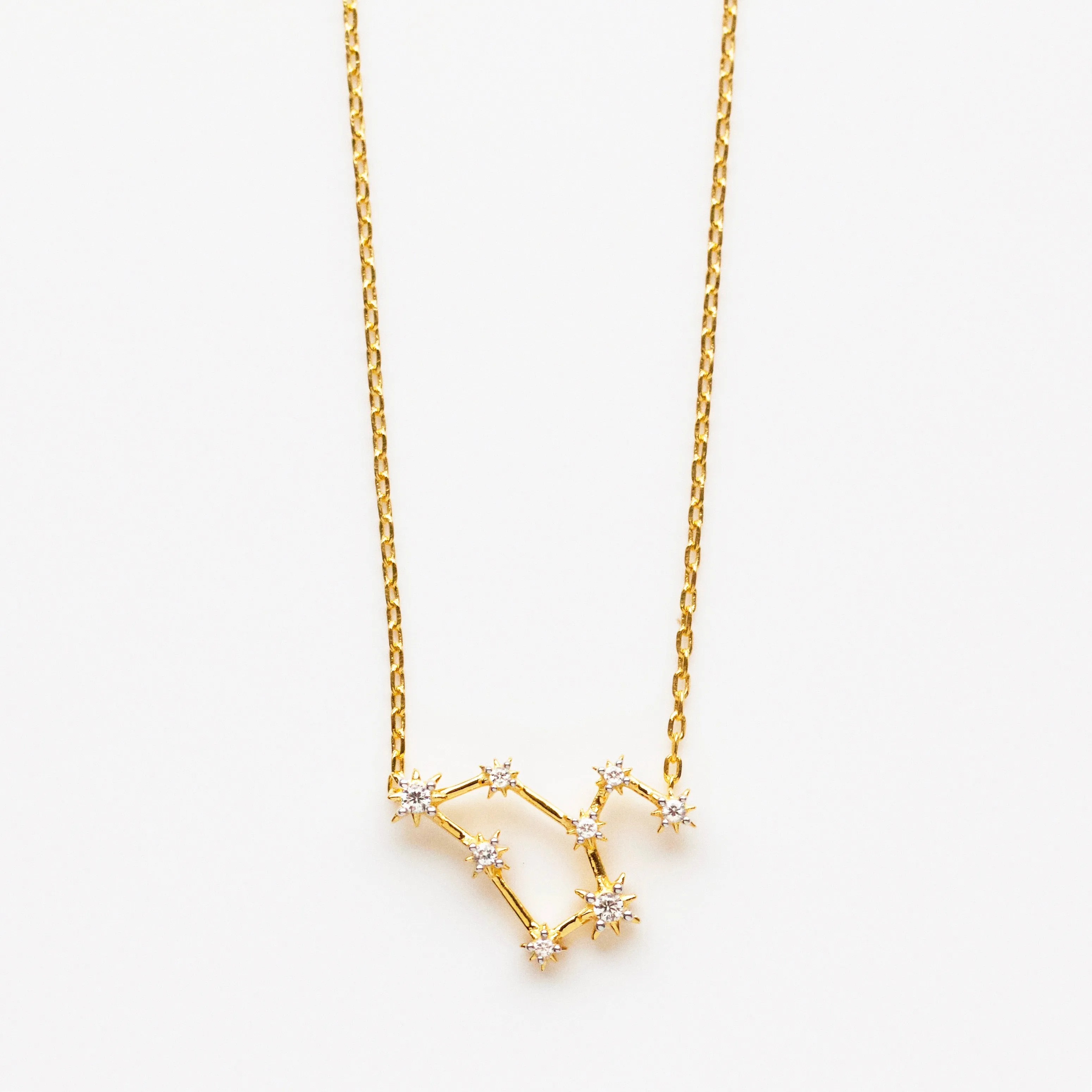 Zodiac Diamond Constellation Necklace