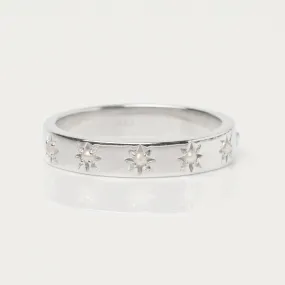 Zoe Sugg Luck Intention Ring in Pearl